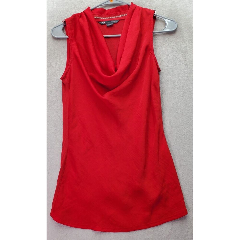 Leaving Closet Soon! Red Armani Exchange Tank Top Women XS Red C0003